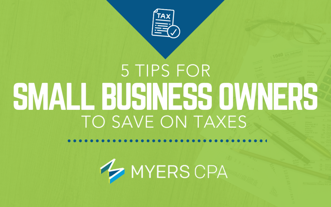 5 tips for small business owners to save on taxes